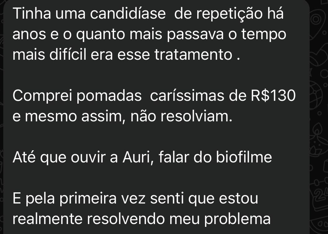 Aluna — identidade preservada